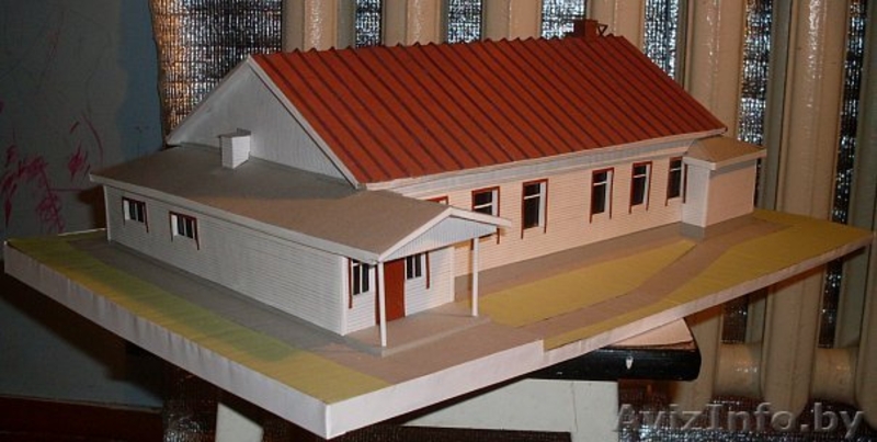 изготовлю макет здания\ группы зданий - Изображение #1, Объявление #402877