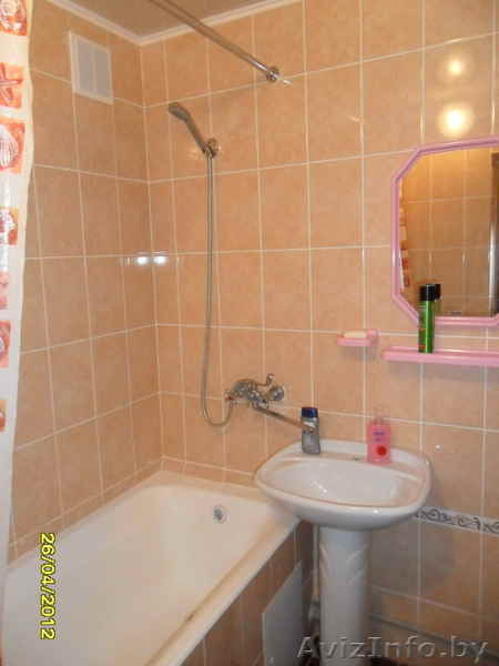 1-комнатная квартира на сутки в центре на берегу р. Дубровенка с интернет  WI-FI - Изображение #3, Объявление #644615