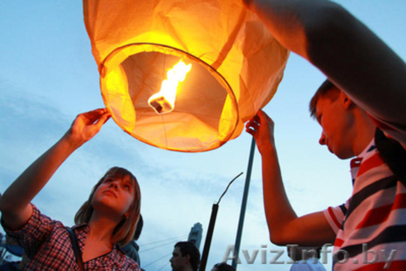 Небесные фонарики на свадьбу в Могилеве и обл. - Изображение #1, Объявление #701434