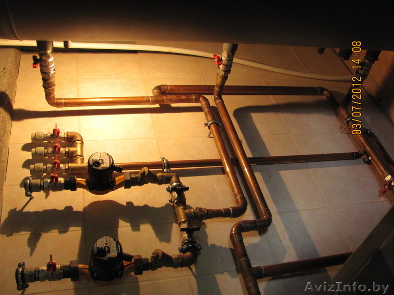 монтаж систем отопления,котельного оборудования,сантехнические работы  - Изображение #3, Объявление #821533