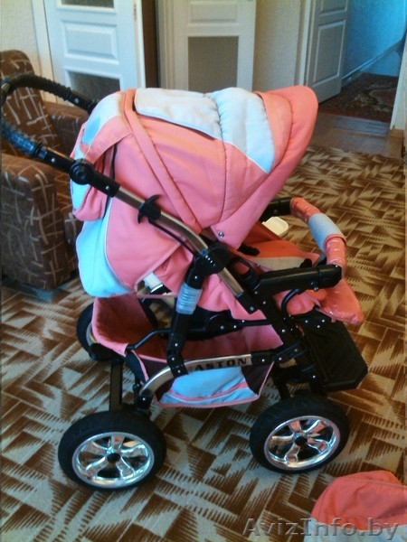 Коляска трансформер для девочки - Изображение #2, Объявление #1069481