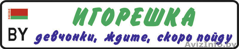 Детский гос номер на коляску, велосипед, кроватку, машинку в Могилеве. - Изображение #2, Объявление #1170909