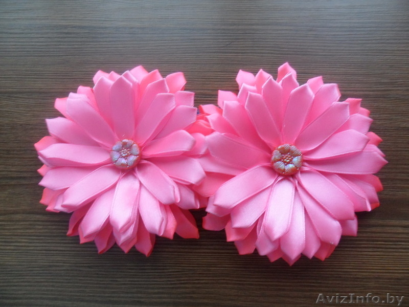 Заколки в стиле канзаши - Изображение #3, Объявление #1252272