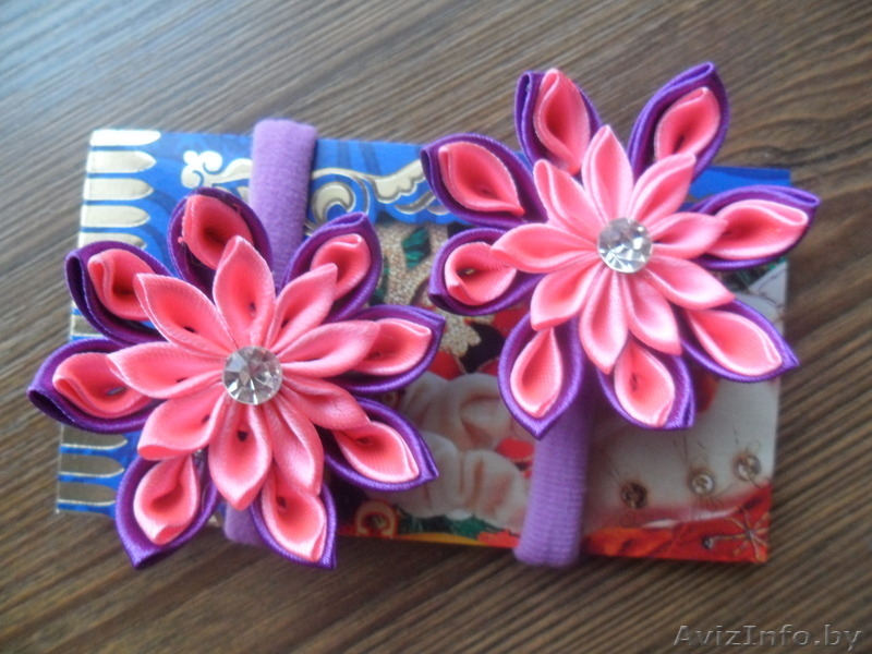 Заколки в стиле канзаши - Изображение #5, Объявление #1252272