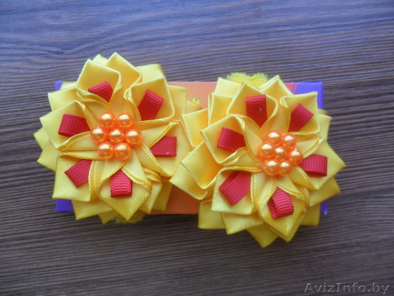 Заколки в стиле канзаши - Изображение #10, Объявление #1252272