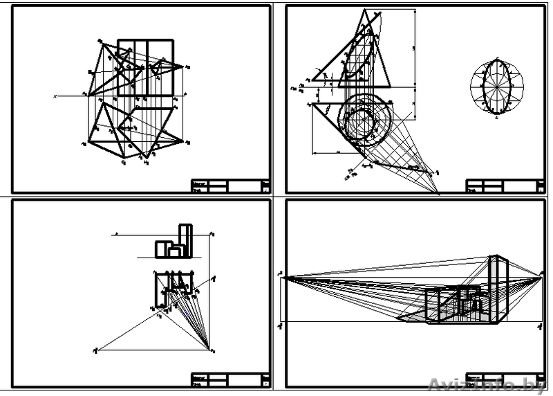Геодезия, начертательная геометрия, инженерная графика, черчение - Изображение #10, Объявление #1306955