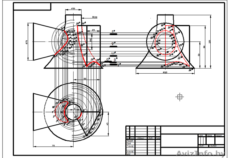 Геодезия, начертательная геометрия, инженерная графика, черчение - Изображение #6, Объявление #1306955