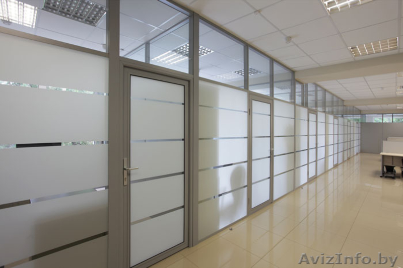 Торговые перегородки. Перегородки из стекла. Офисные перегородки. Роллеты. - Изображение #3, Объявление #1337565