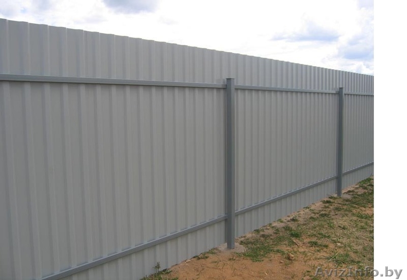 Установка забора из профнастила под ключ - Изображение #2, Объявление #1393649