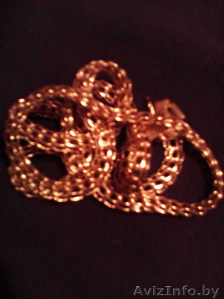 цепочка тройной бисмарк 54 см, 17 гр - Изображение #1, Объявление #1408422