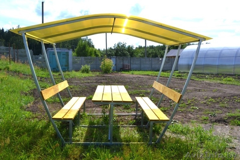 Беседки оцинкованные и грунтованные - Изображение #3, Объявление #1446249