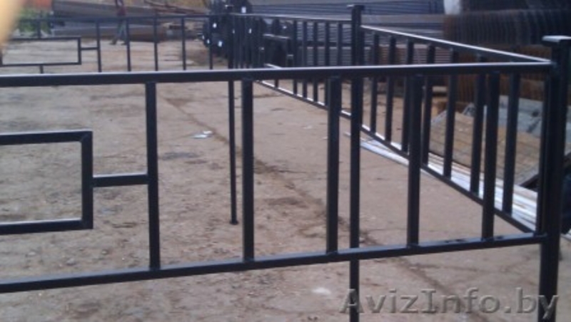 Ритуальные  ограды с бесплатной доставкой по всей территории  Беларуси. - Изображение #1, Объявление #1483024
