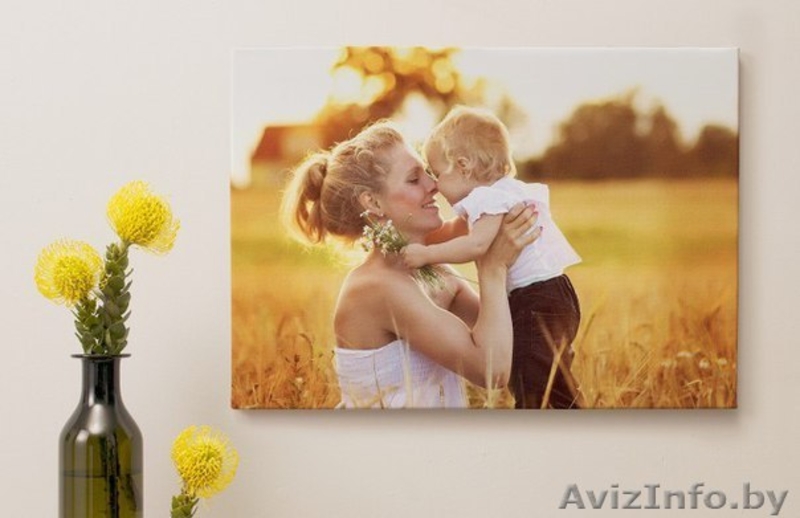 Печать фотографий, фотоколлажей  на холсте - Изображение #3, Объявление #1492078