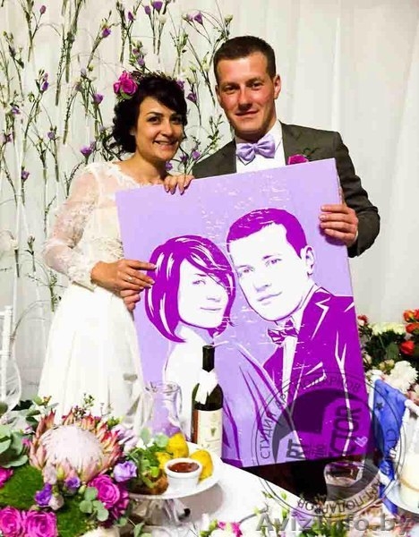 Портрет, поп арт портреты на холсте по фото - Изображение #8, Объявление #1488317