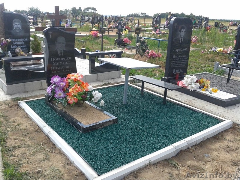 Изготовление памятников, оград, столов, скамеек. - Изображение #6, Объявление #1516082