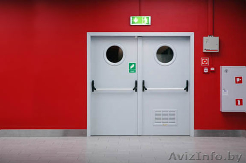 Противопожарные дымонепроницаемые стальные двери - Изображение #1, Объявление #1574221
