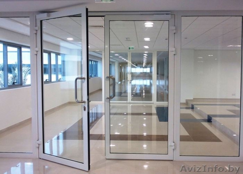 Противопожарные дымонепроницаемые алюминиевые двери - Изображение #4, Объявление #1574235