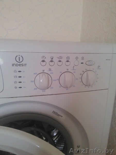 Продам стиральную машинку Indesit WISL83 СРОЧНО - Изображение #2, Объявление #1578241