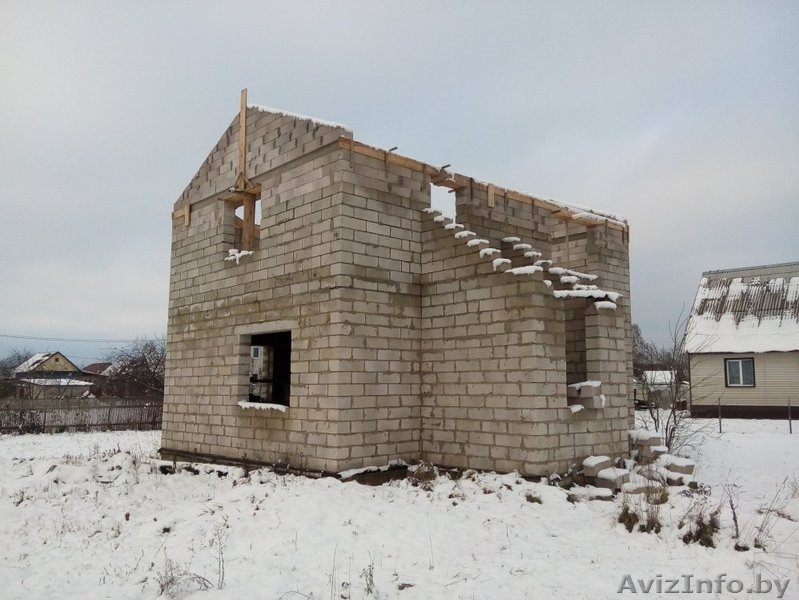 Незавершённое строительство, 200 м. от остановки "1-й Весенний". Участок 9 соток - Изображение #1, Объявление #1599339