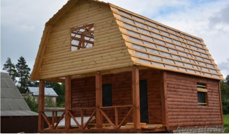 Дом-Баня из бруса готовые срубы с установкой-10 дней недорого Шклов - Изображение #4, Объявление #1616387