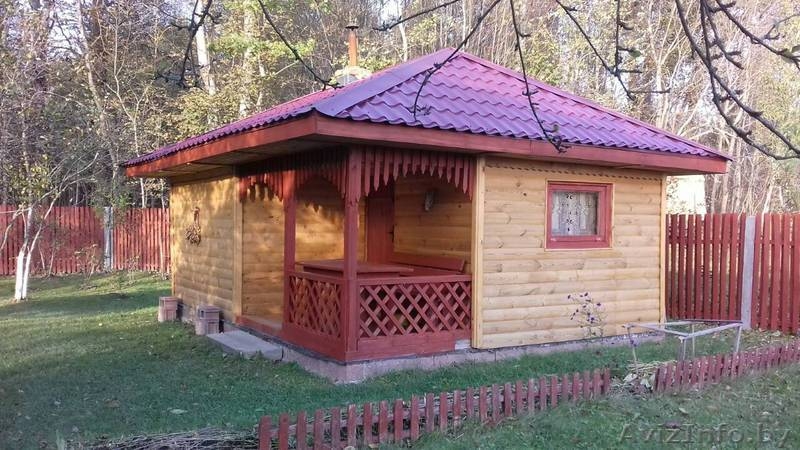 Баня из бруса сруб 6х4 установка Осиповичи и район - Изображение #4, Объявление #1631881