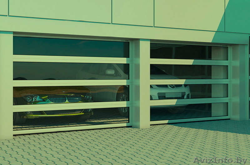 Секционные подъемные ворота. Металлические распашные. - Изображение #3, Объявление #1636525