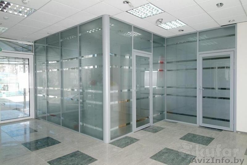 Перегородка офисная. Перегородка ПВХ. Стеклянная перегородка. - Изображение #5, Объявление #1377420