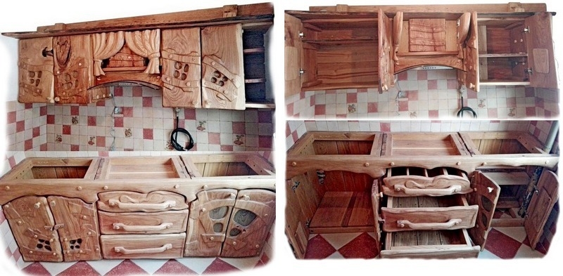 Кухня - полностью из массива Дуба.  - Изображение #1, Объявление #1649185