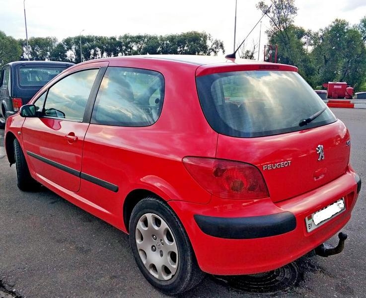 Пежо 307, 2001г.в., 2.0л, бензин, 3-х двер., г/у руля, эл/стекла, эл/зеркала. - Изображение #4, Объявление #1649172