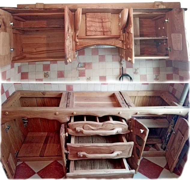 Кухня - полностью из массива Дуба.  - Изображение #3, Объявление #1649185