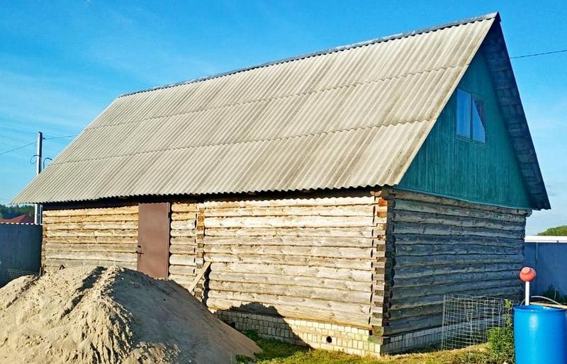 Продаю недостроенный сруб бани 6х10м, с одним перерубом (6х6м). - Изображение #1, Объявление #1649173