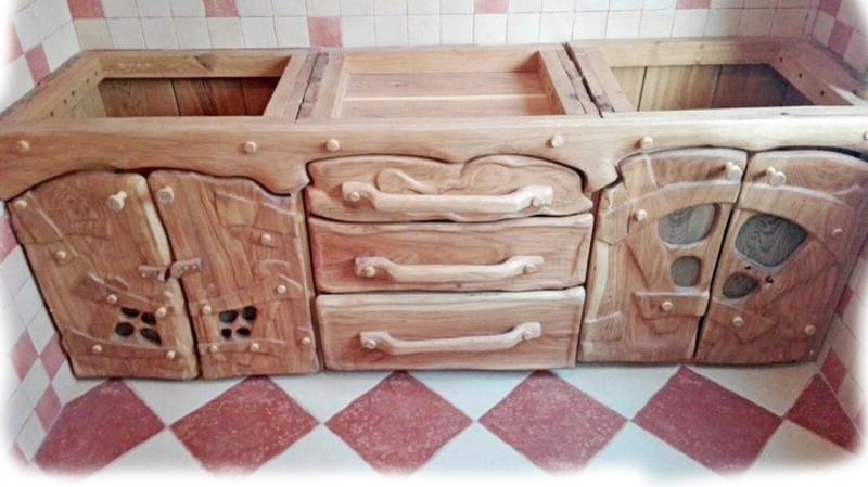 Кухня - полностью из массива Дуба.  - Изображение #7, Объявление #1649185