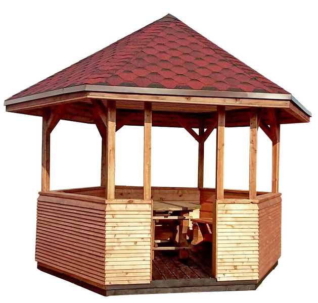 Беседка деревянная из хвойных пород древесины.  - Изображение #2, Объявление #1649179